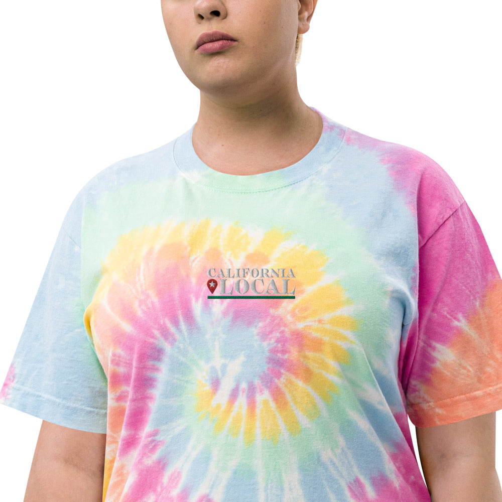 Oversized tie-dye t-shirt - L2Isaac Merch Store