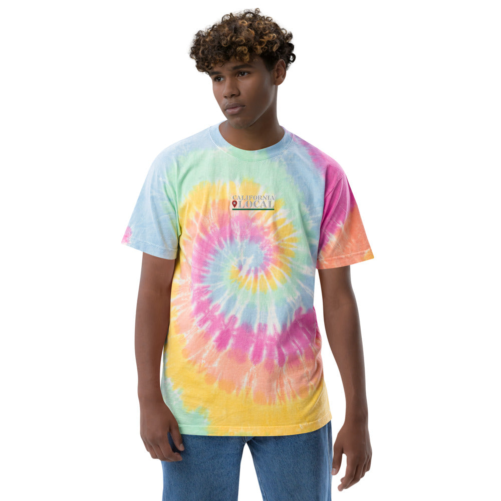 Oversized tie-dye t-shirt - L2Isaac Merch Store